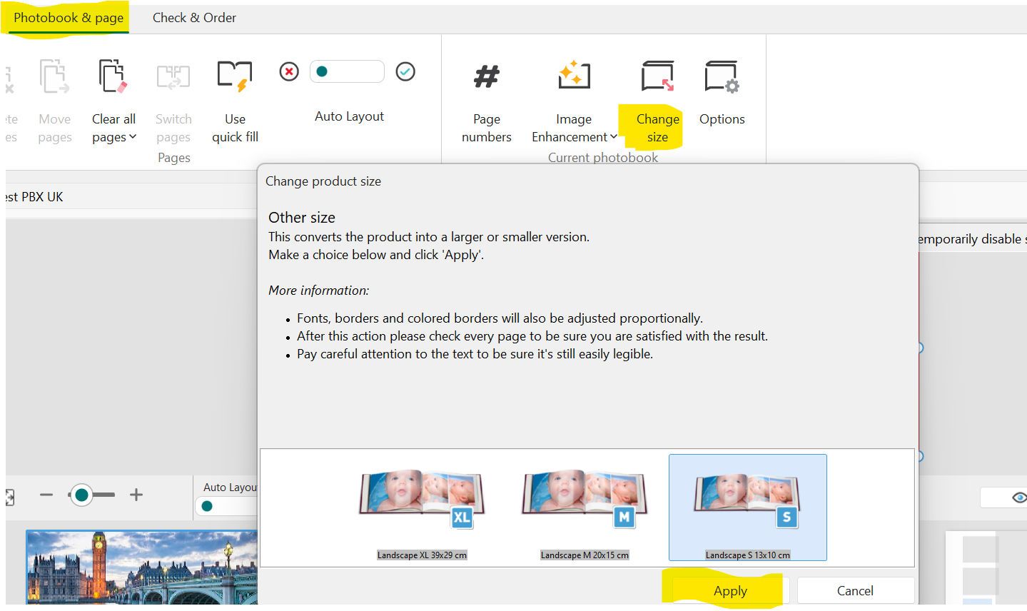 Windows- Change book size- UK.png